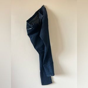 Dark blue jeans